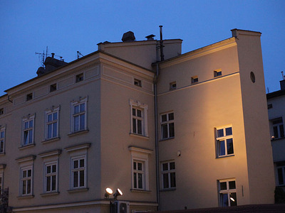 Kraków nocą. 1