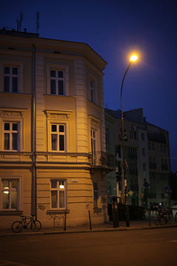 Kraków nocą część nie zabytkowa. 5