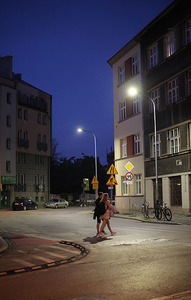 Kraków nocą część nie zabytkowa. 6
