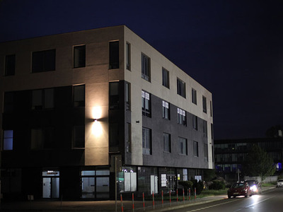 Kraków nocą część nie zabytkowa. 12