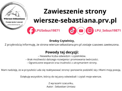 ZAWIESZENIE STRONY