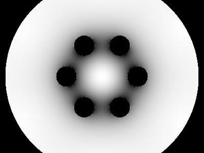 Sekstupol elektrostatyczny 2D 2