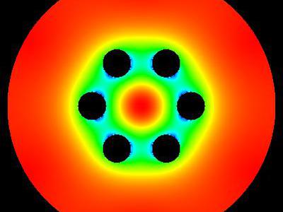 Sekstupol elektrostatyczny 2D 4