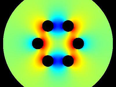 Sekstupol elektrostatyczny 2D 17