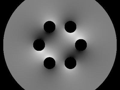 Sekstupol elektrostatyczny 2D 20