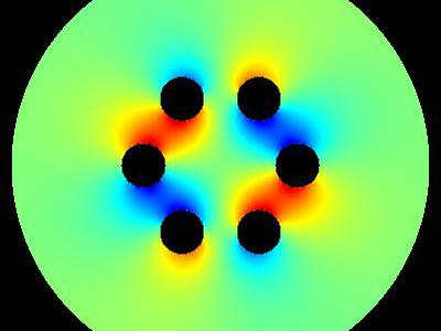 Sekstupol elektrostatyczny 2D 23