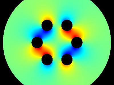 Sekstupol elektrostatyczny 2D 24