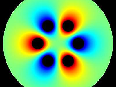 Sekstupol elektrostatyczny 2D 30