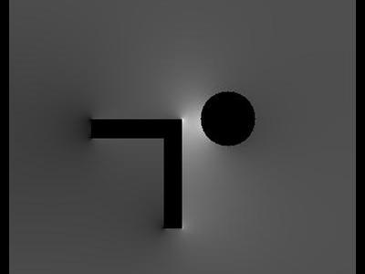 Pole elektrostatyczne - walec i kształt typu "L" w uziemionej obudowie. 14