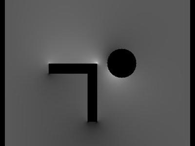 Pole elektrostatyczne - walec i kształt typu "L" w uziemionej obudowie. 20