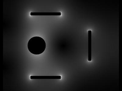 Pole elektrostatyczne dziwnego układu płytek 1