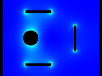 Pole elektrostatyczne dziwnego układu płytek 9