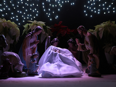 Szopki w krakowskich kościołach 1