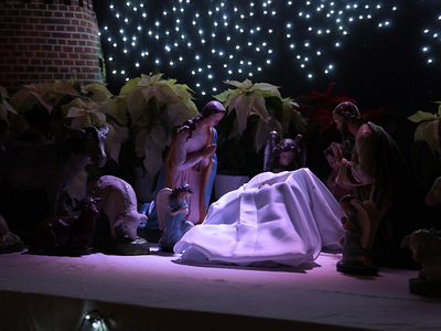 Szopki w krakowskich kościołach 3