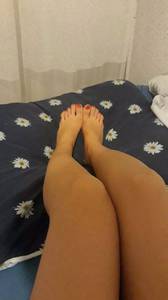 Seksowne stopki mojej czarnulki . Lubicie stopki? 1