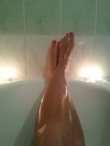 Seksowne stopki mojej czarnulki . Lubicie stopki? 4