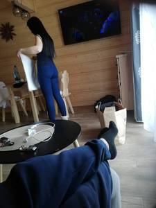 Wypad zakopane i sexy niebieskie jeansy 3