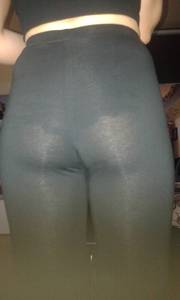 Ale te majteczki prześwitują było na co patrzeć i tak wychodziliśmy na spacery 2