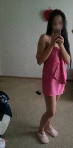 Różowy ręcznik kąpielowy 1