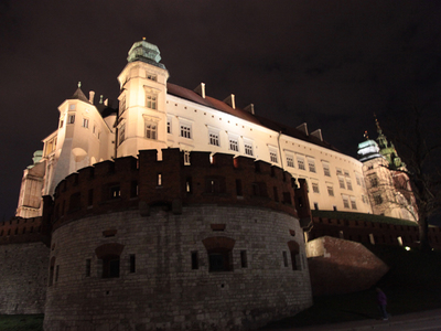 Nocne centrum Krakowa 19