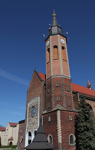 Kościół Matki Boskiej Dobrej Rady , architektura Prokocimia i park Jerzmanowskiego , w Krakowie. 43