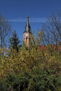 Kościół Matki Boskiej Dobrej Rady , architektura Prokocimia i park Jerzmanowskiego , w Krakowie. 46