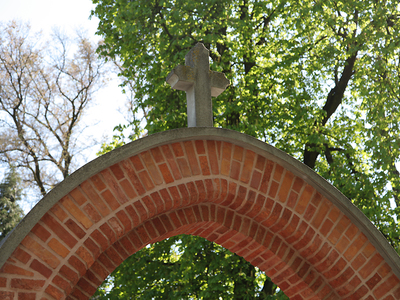 Salwator w Krakowie Park przy kopcu Kościuszki i cmentarz 41