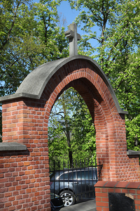 Salwator w Krakowie Park przy kopcu Kościuszki i cmentarz 45