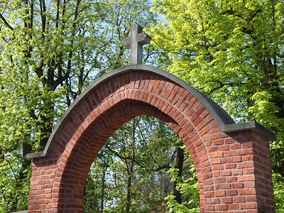 Salwator w Krakowie Park przy kopcu Kościuszki i cmentarz 48