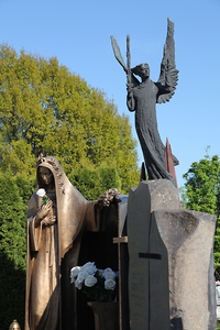 Salwator w Krakowie Park przy kopcu Kościuszki i cmentarz 72
